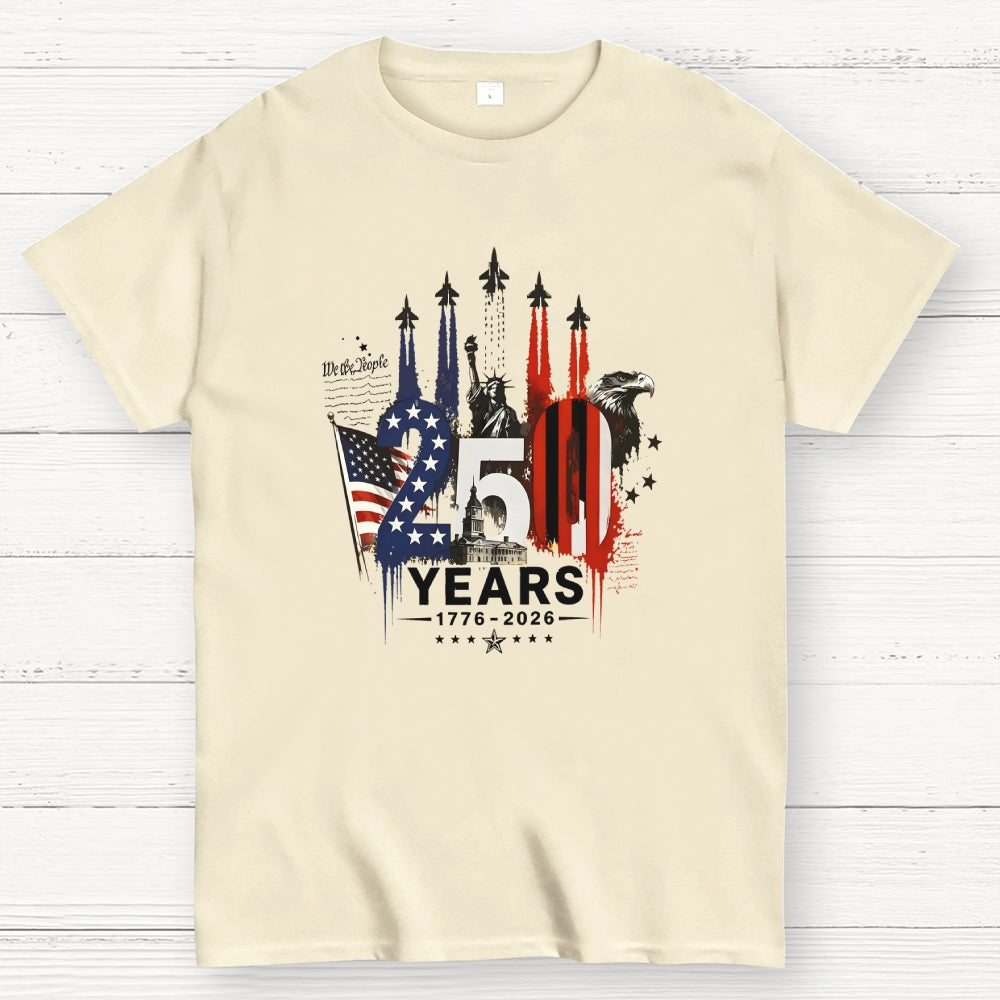 USA 250th Anniversary Shirtdesign 1776-2026  T-Shirt