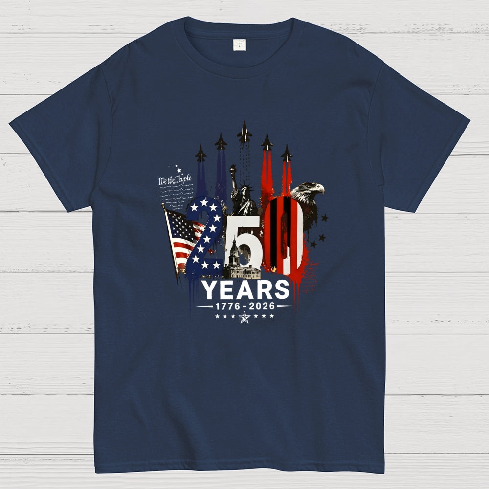 USA 250th Anniversary Shirtdesign 1776-2026  T-Shirt