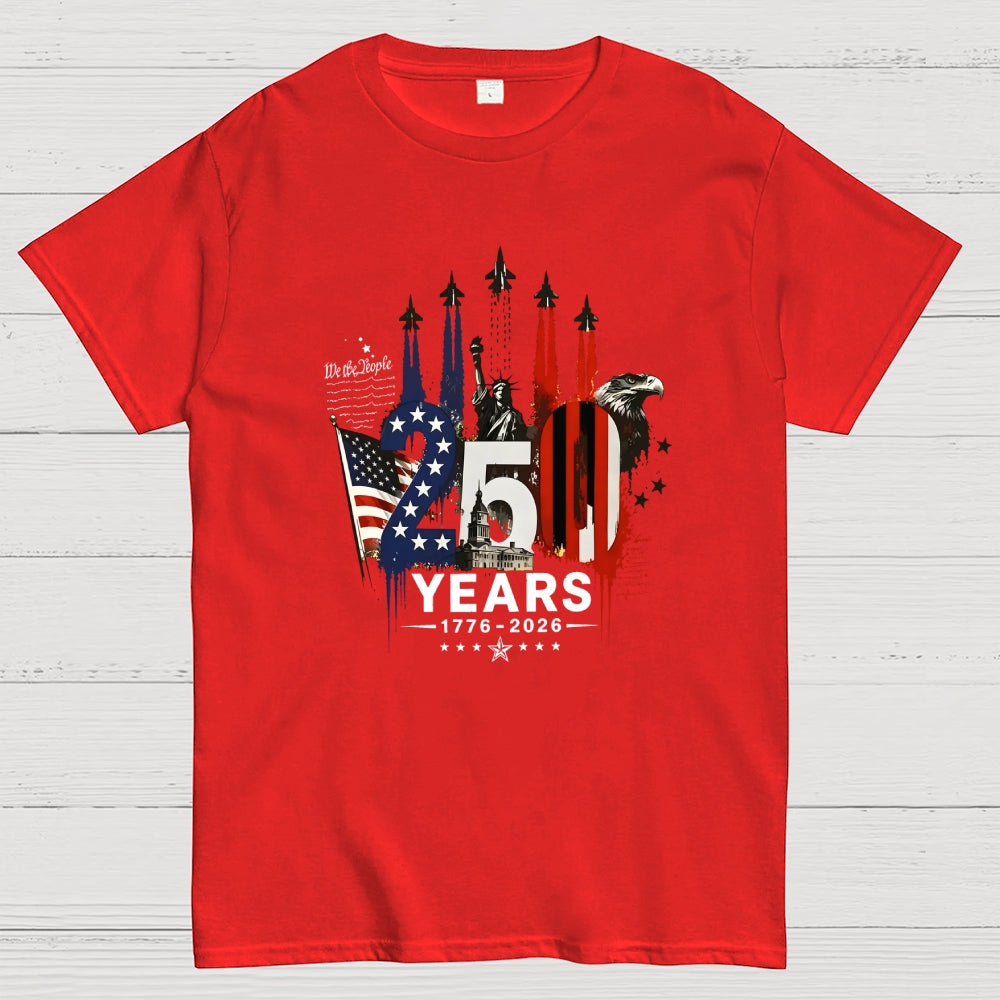 USA 250th Anniversary Shirtdesign 1776-2026  T-Shirt