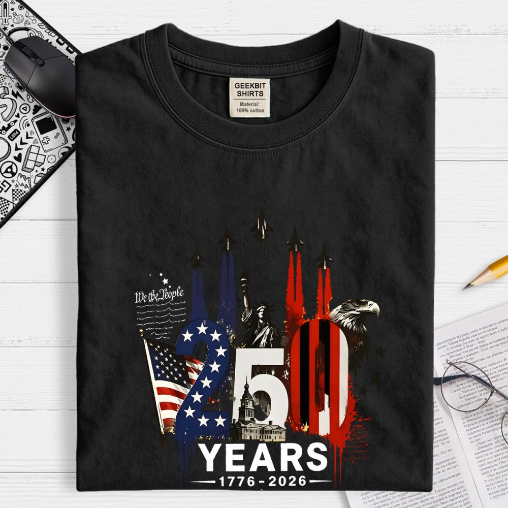USA 250th Anniversary Shirtdesign 1776-2026  T-Shirt