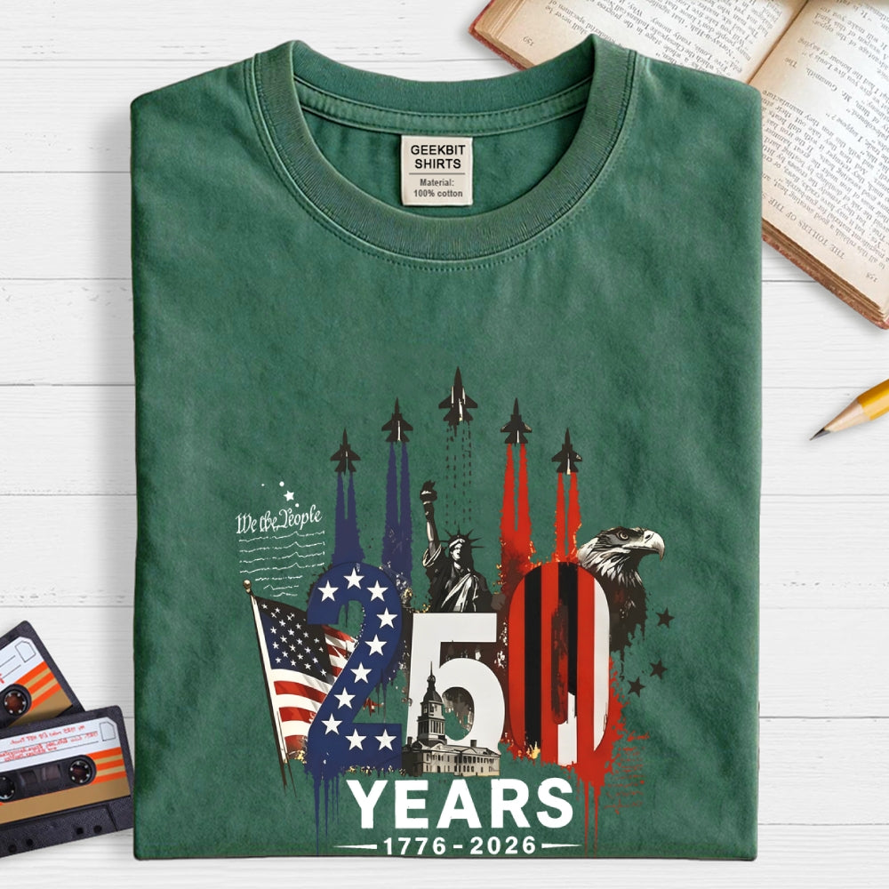 USA 250th Anniversary Shirtdesign 1776-2026  T-Shirt