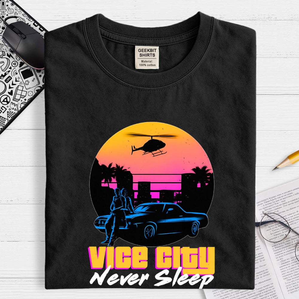 Never Sleep  T-Shirt