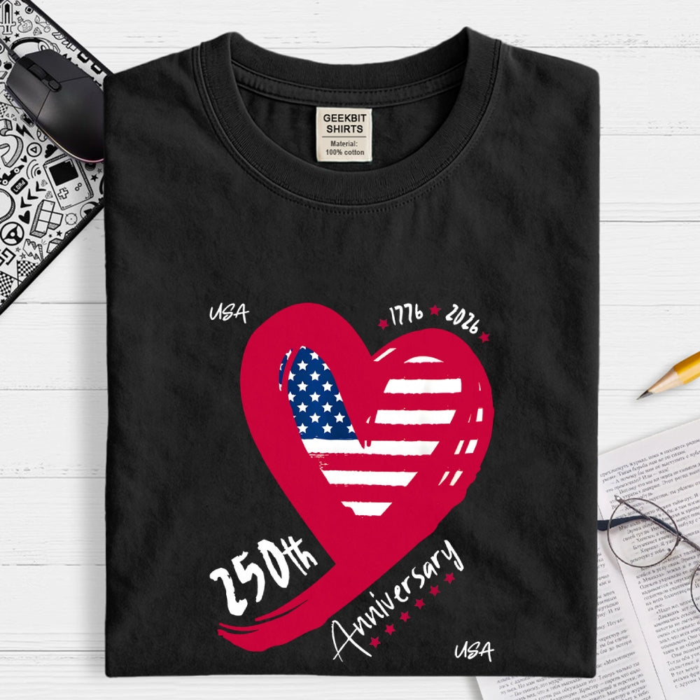 Happy 250th America 1776–2026  T-Shirt
