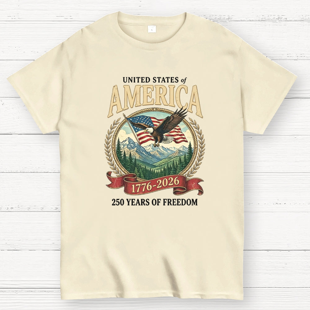 America 250th Anniversary 90s Graphic Style  T-Shirt