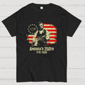 Lincoln Rocks – USA 250 Years Since July 4, 1776  T-Shirt