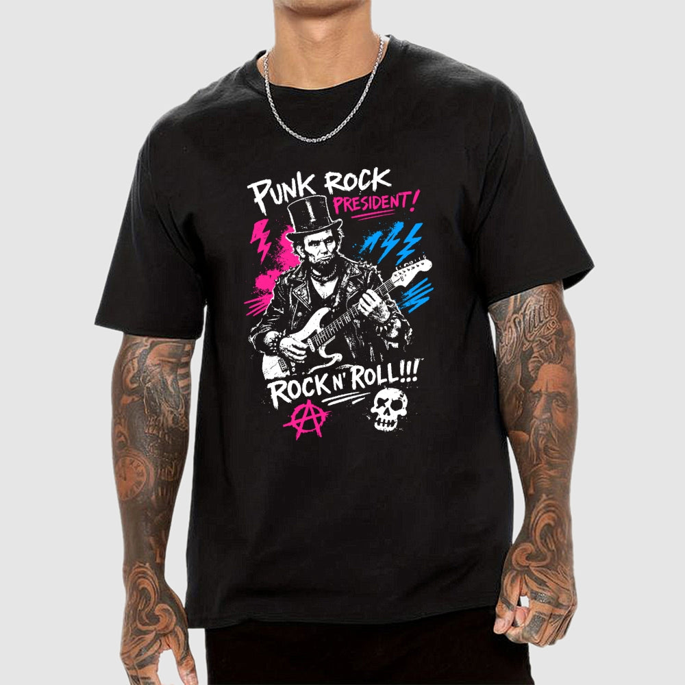 Abraham Lincoln Freedom Rock Since 1776  T-Shirt