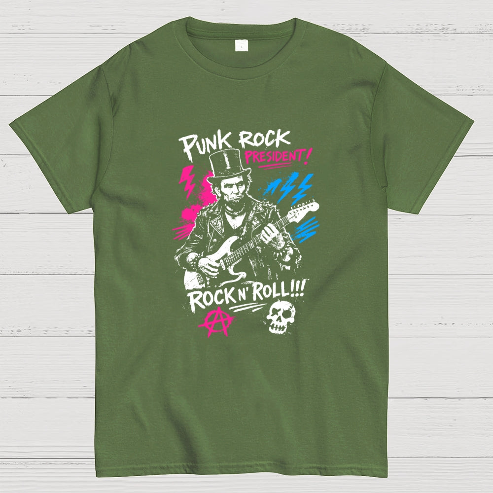 Abraham Lincoln Freedom Rock Since 1776  T-Shirt