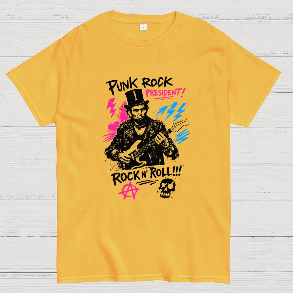 Abraham Lincoln Freedom Rock Since 1776  T-Shirt
