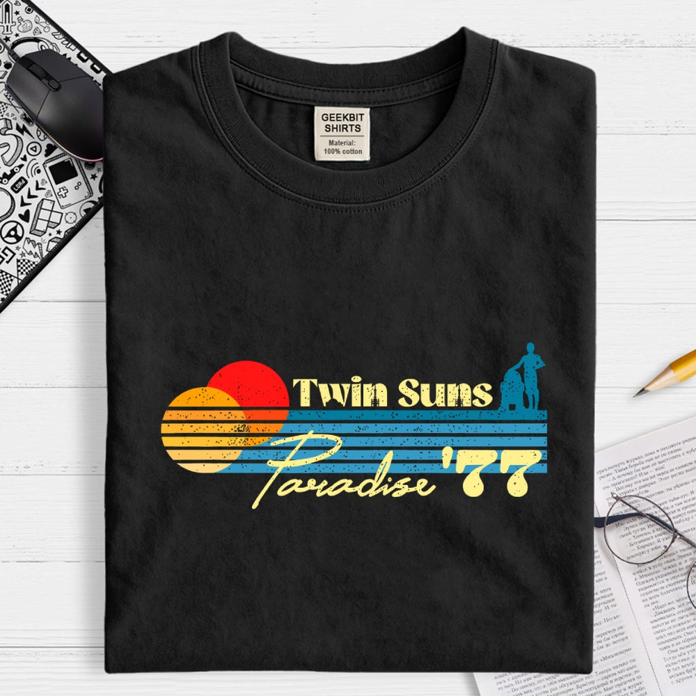 Twin Suns Paradise ’77  T-Shirt