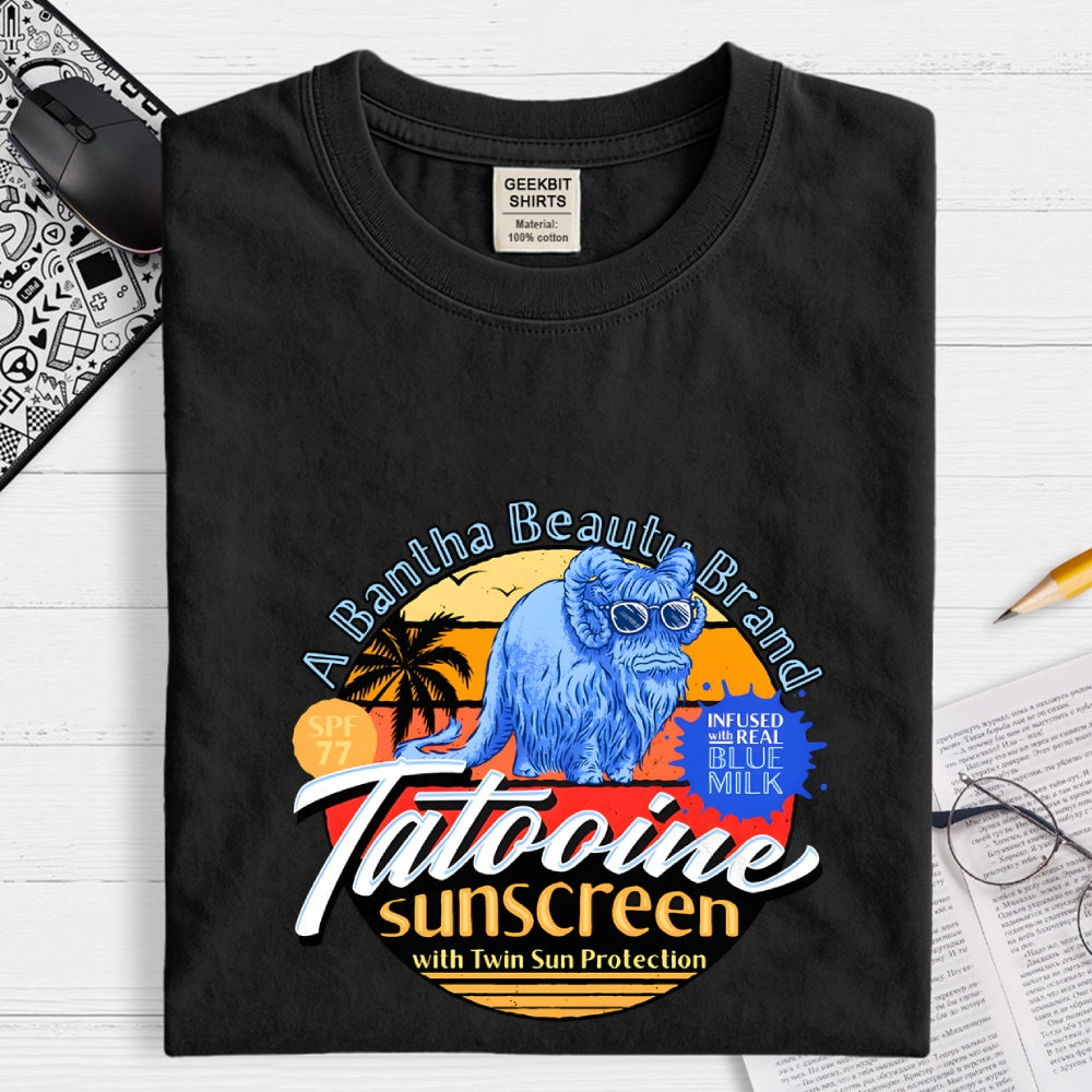 Tatooine Sunscreen  T-Shirt