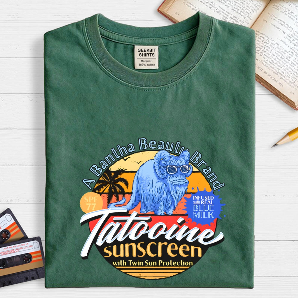 Tatooine Sunscreen  T-Shirt