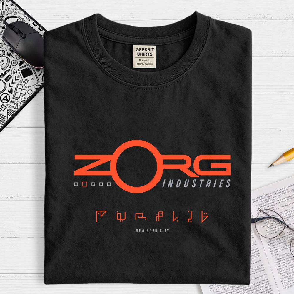 ZORG Industries Shirt – Retro Cyberpunk Corporation  T-Shirt