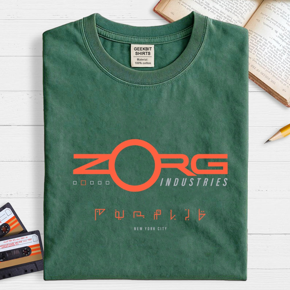 ZORG Industries Shirt – Retro Cyberpunk Corporation  T-Shirt