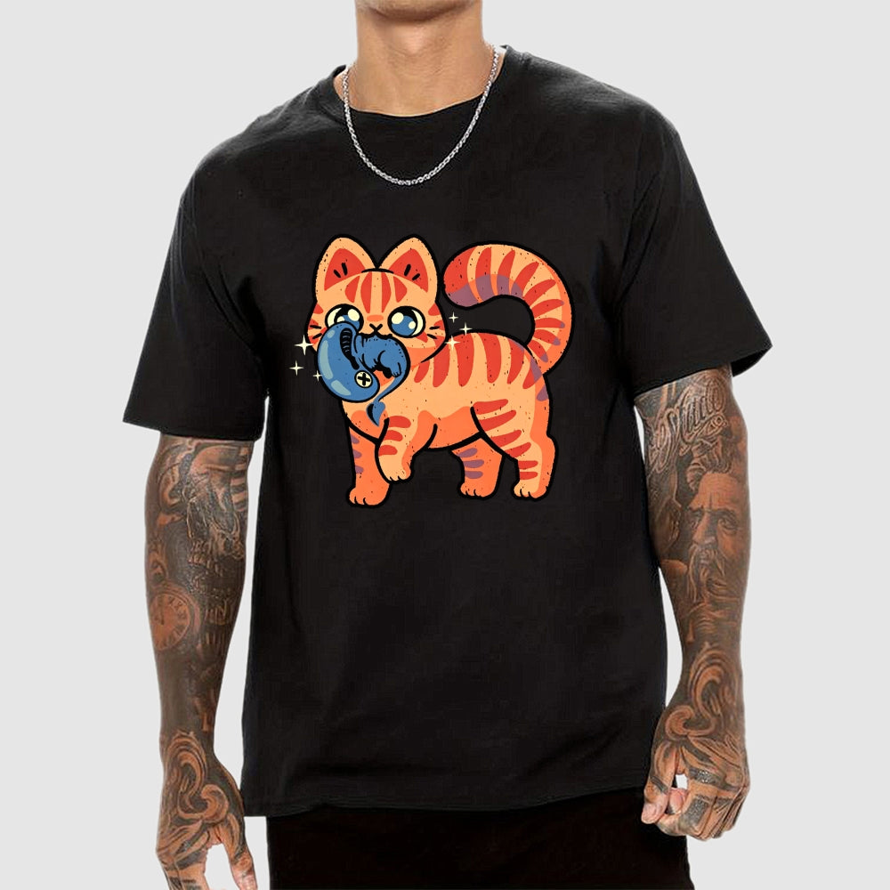 Cute Alien Cat  T-Shirt