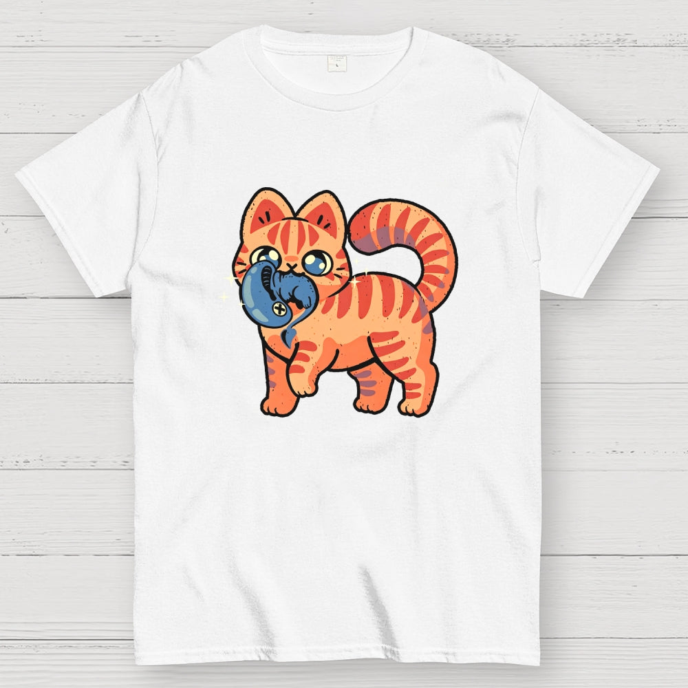 Cute Alien Cat  T-Shirt