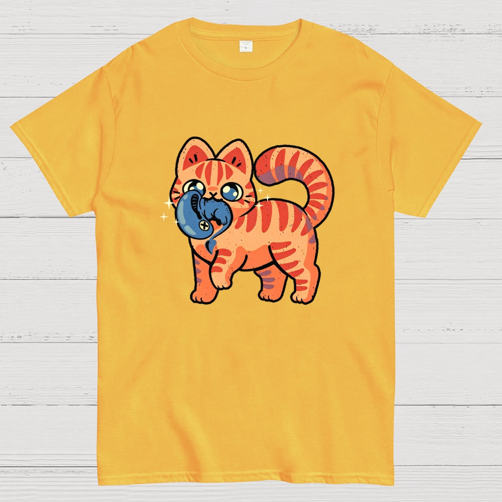 Cute Alien Cat  T-Shirt