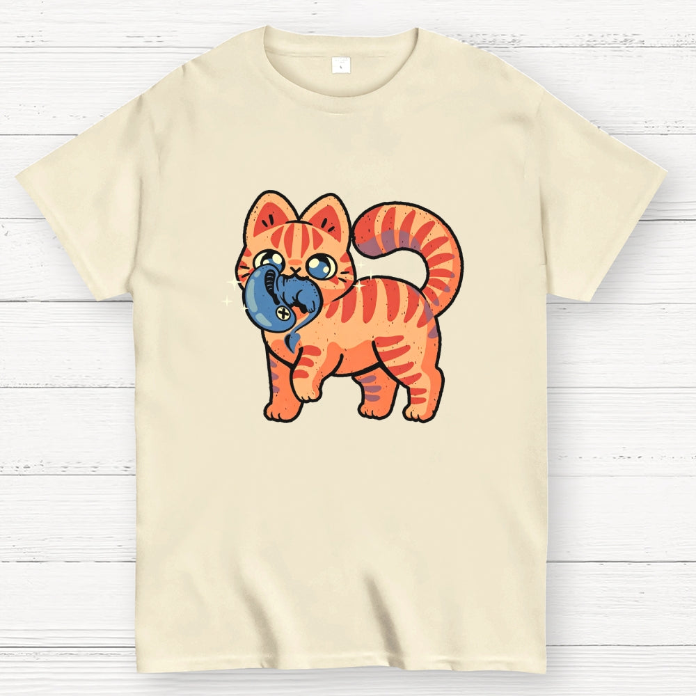 Cute Alien Cat  T-Shirt