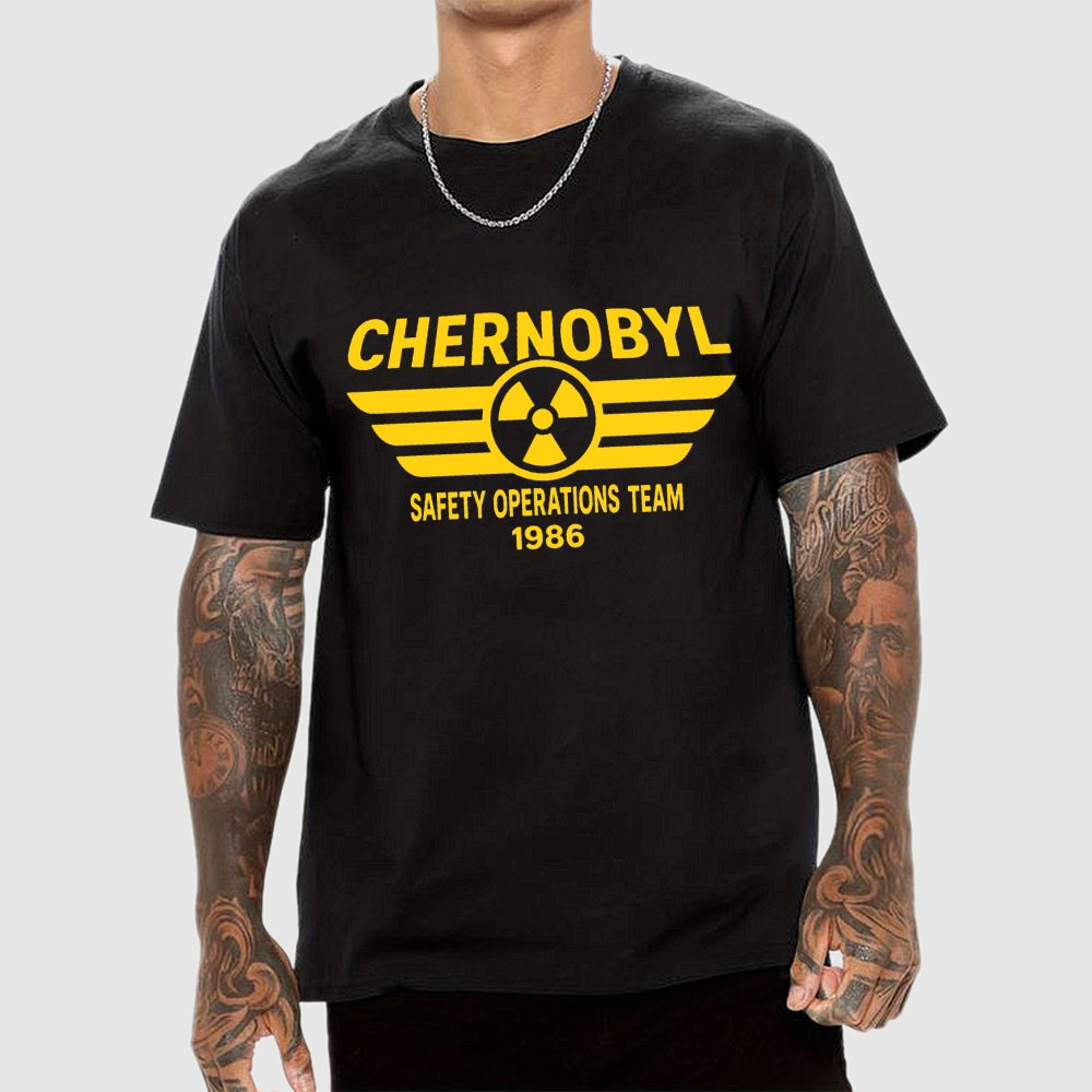 Chernobyl Safety Operations Team 1986  T-Shirt