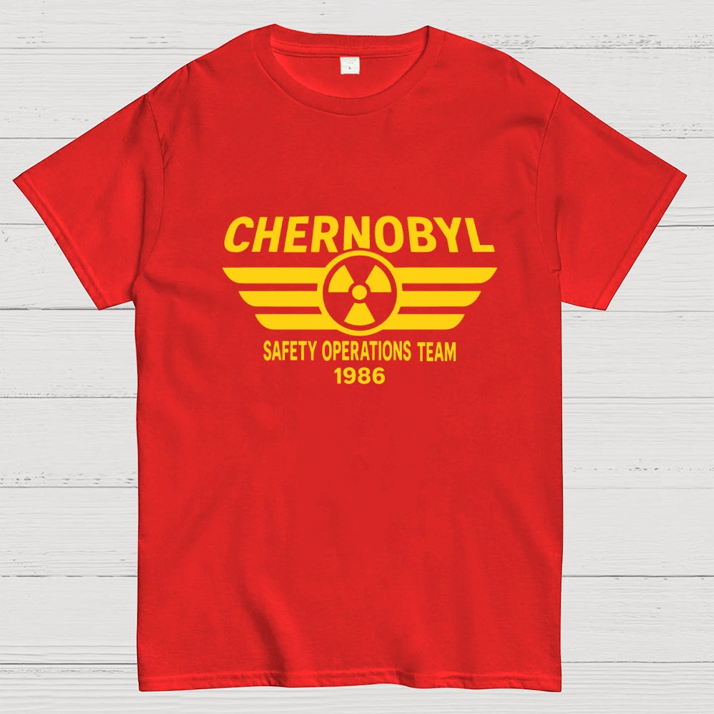 Chernobyl Safety Operations Team 1986  T-Shirt