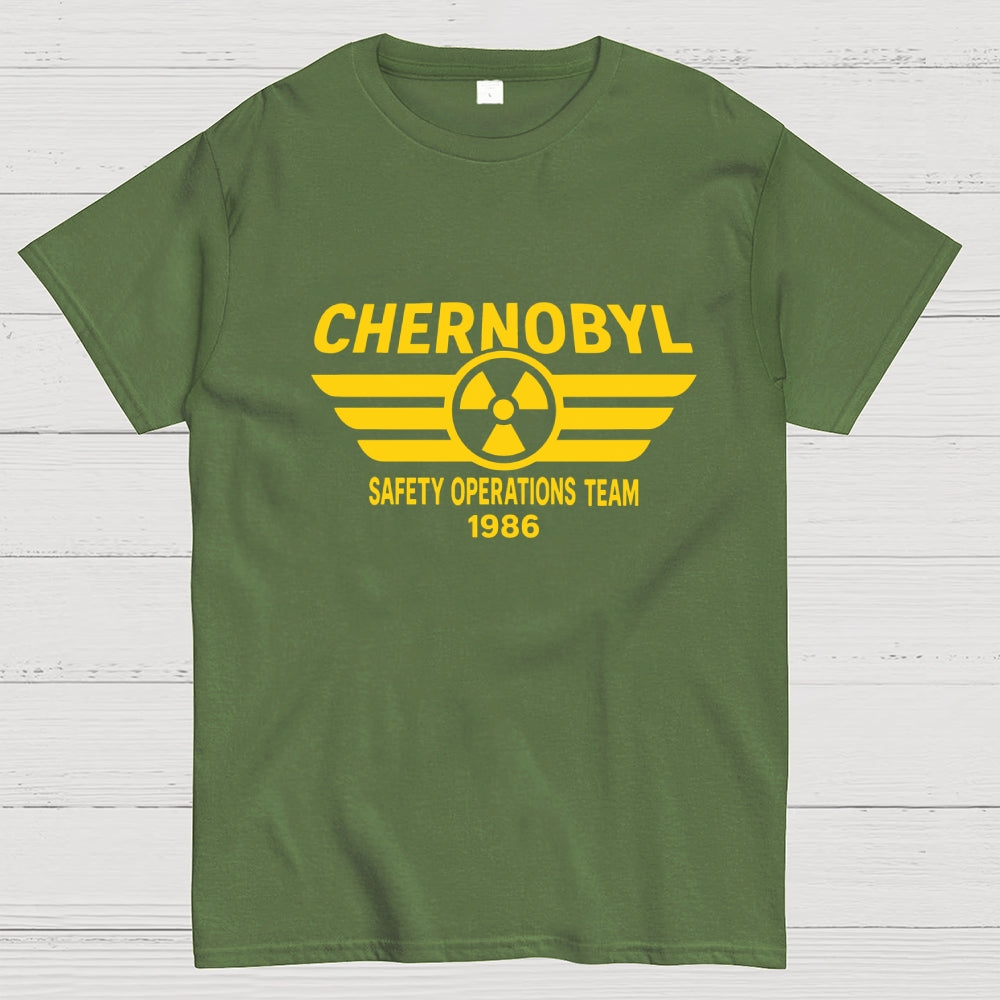 Chernobyl Safety Operations Team 1986  T-Shirt