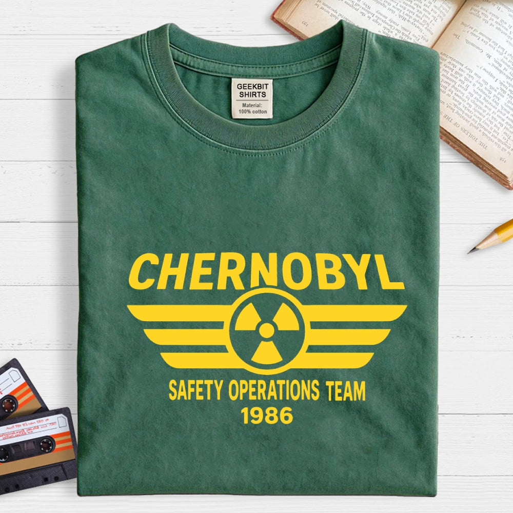 Chernobyl Safety Operations Team 1986  T-Shirt