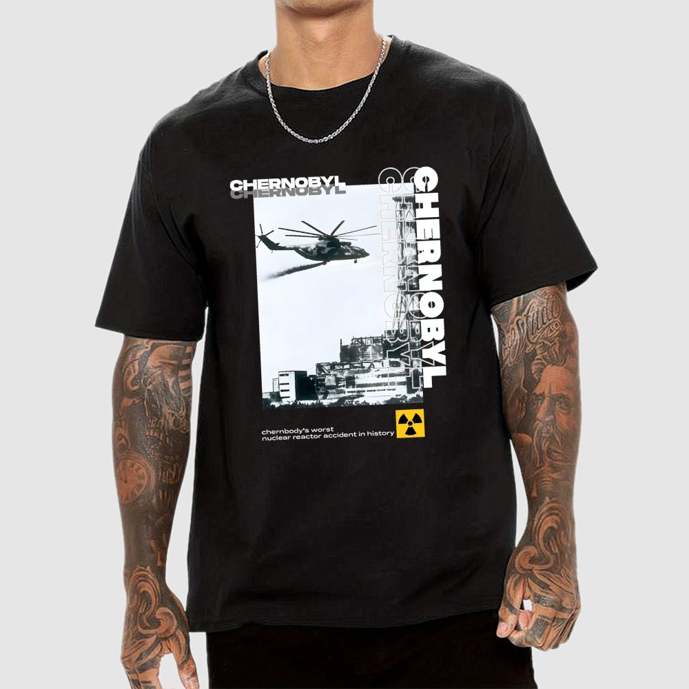 Chernobyl Disastercore-Industrial Dystopian  T-Shirt
