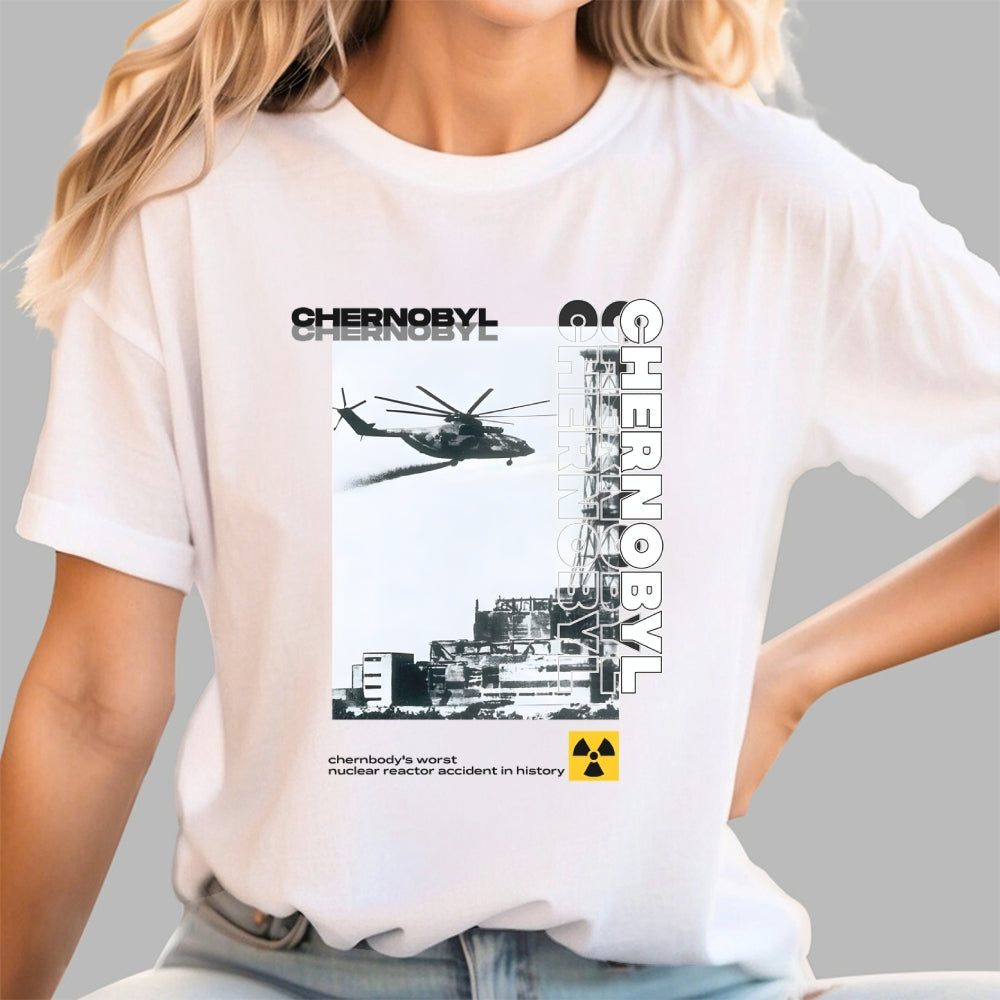 Chernobyl Disastercore-Industrial Dystopian  T-Shirt