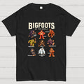 Bigfoots of the World  T-Shirt