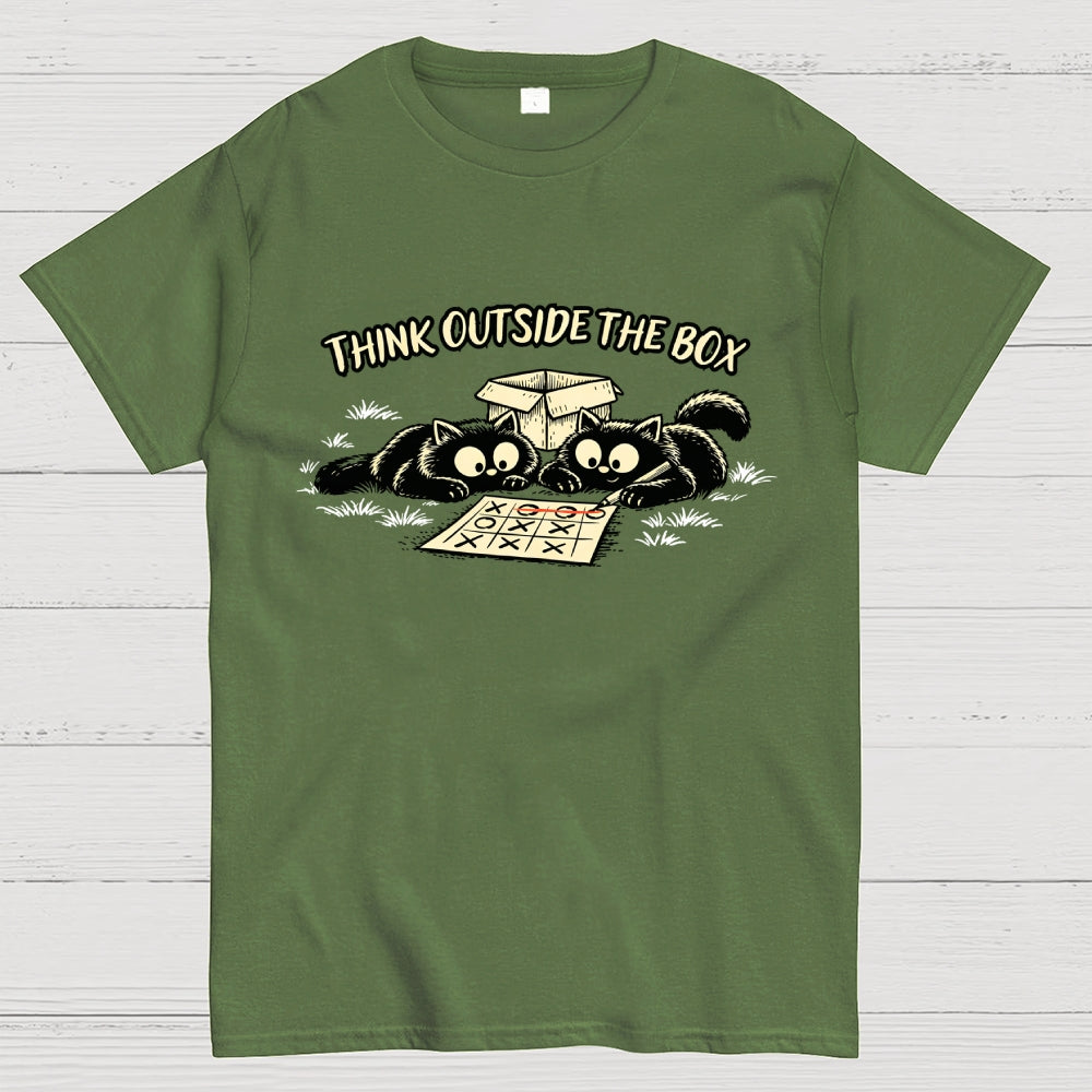 Think Outside The Box  T-Shirt