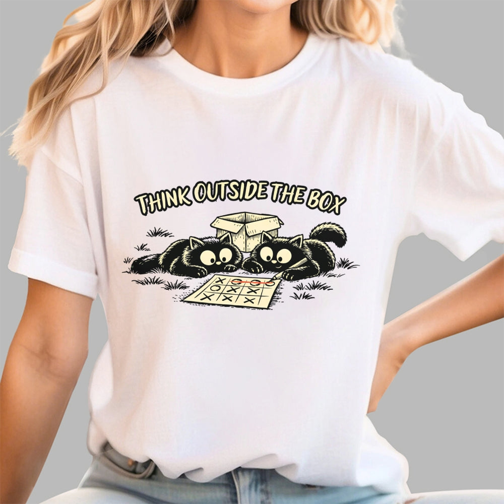Think Outside The Box  T-Shirt