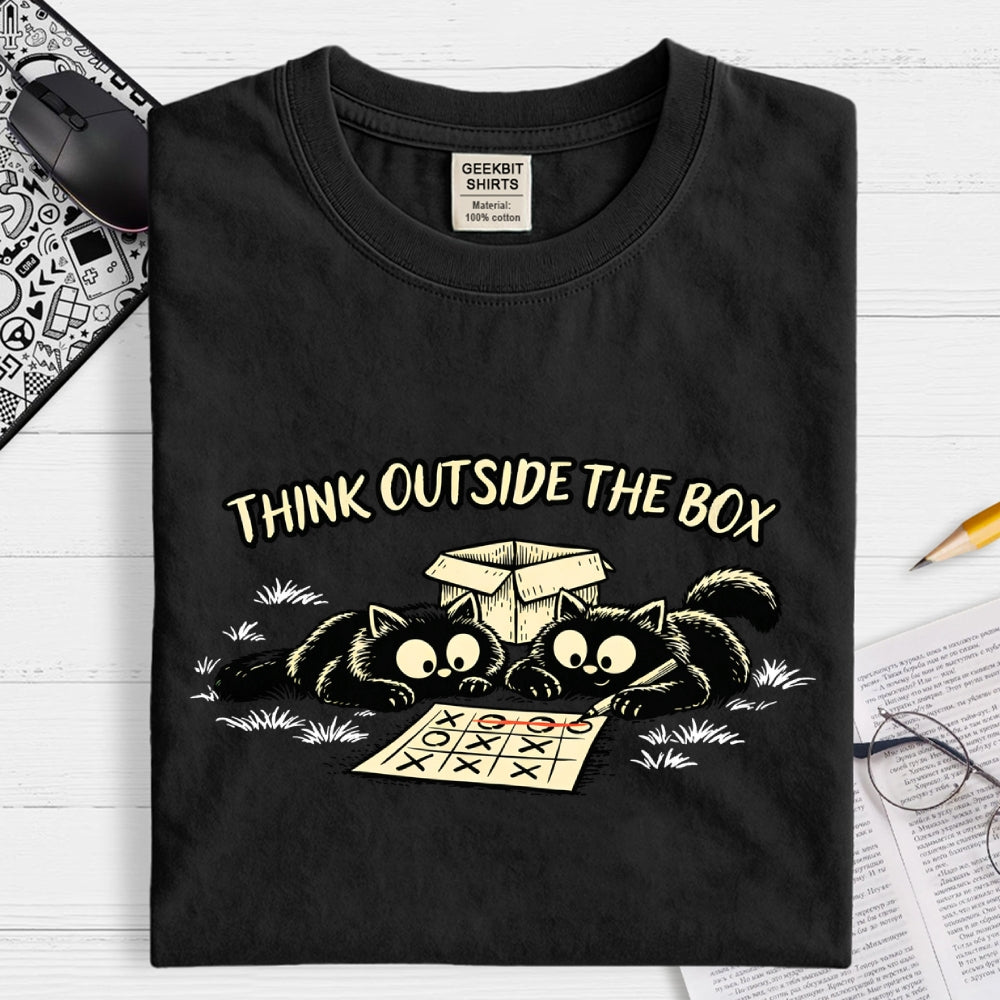 Think Outside The Box  T-Shirt
