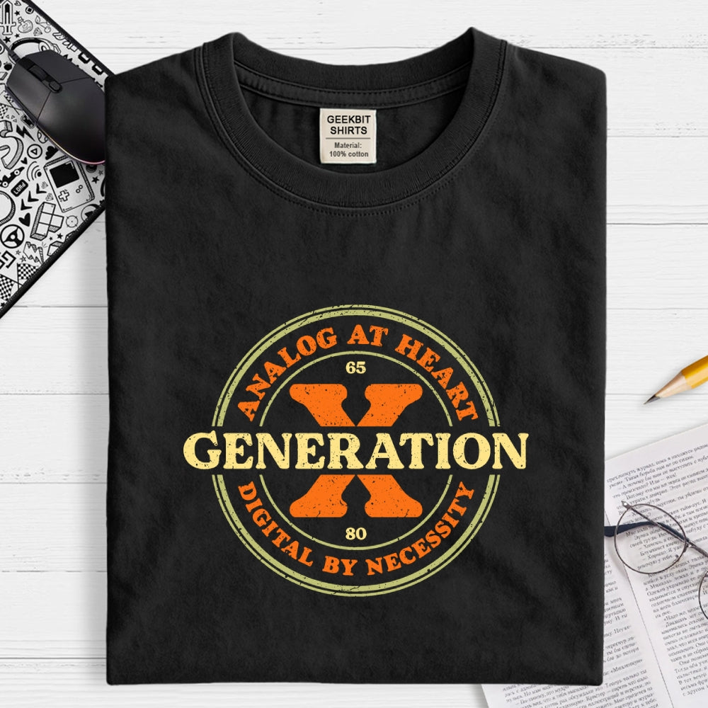 Analog At Heart  T-Shirt