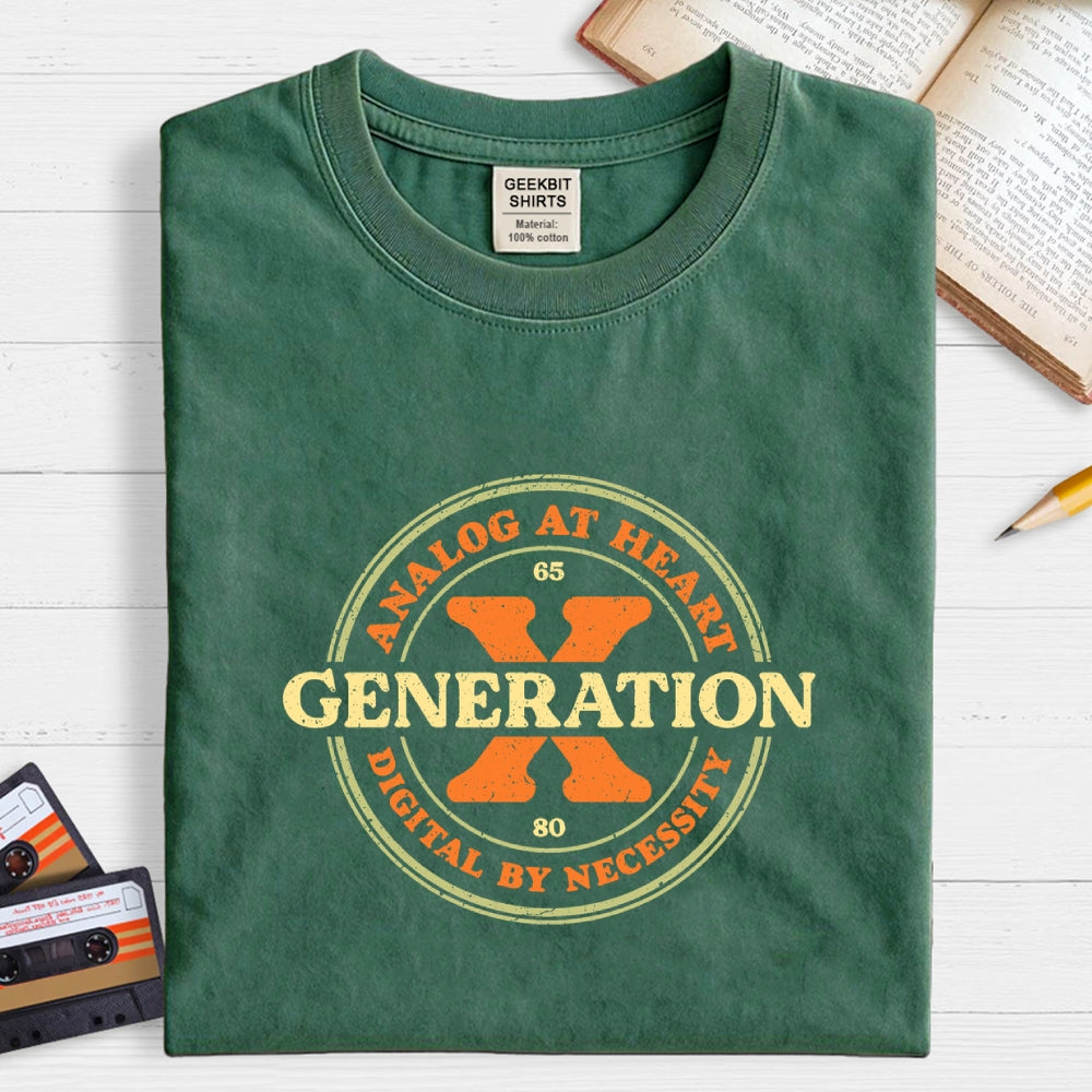 Analog At Heart  T-Shirt