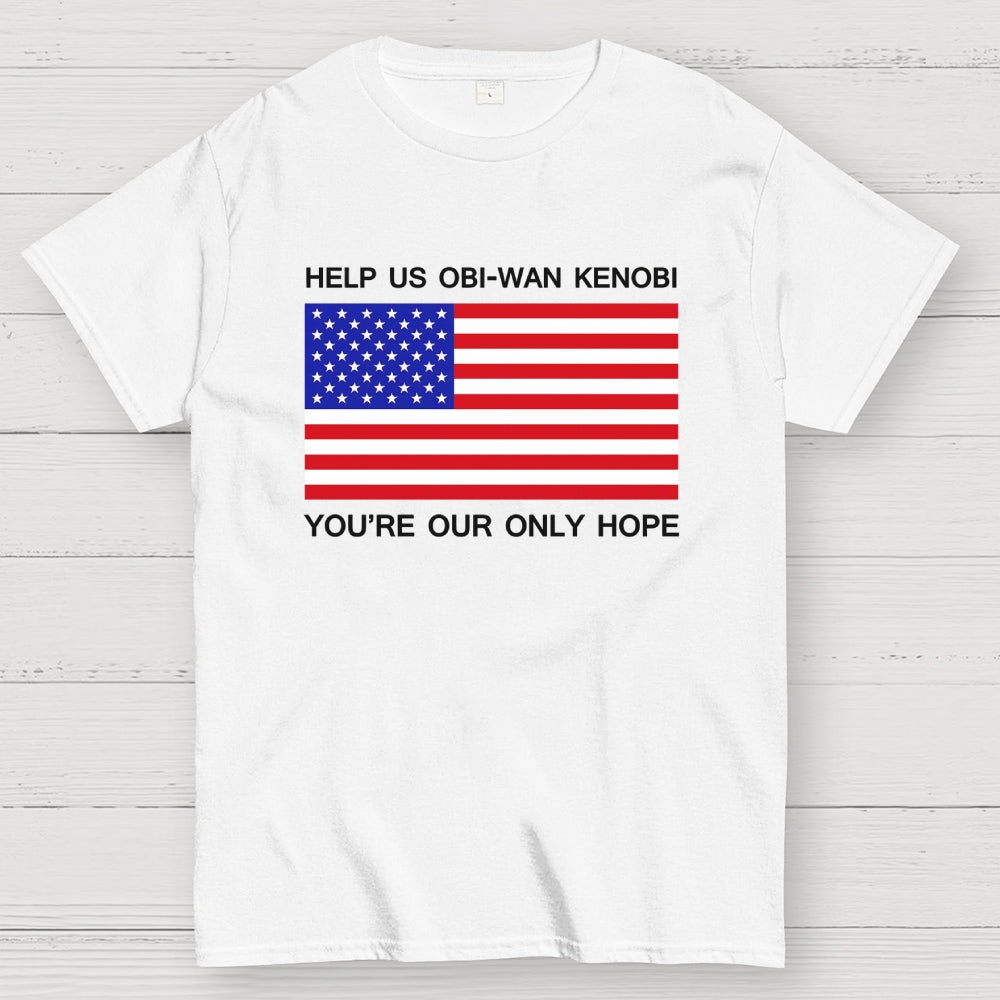 Help Us Obi-Wan  T-Shirt