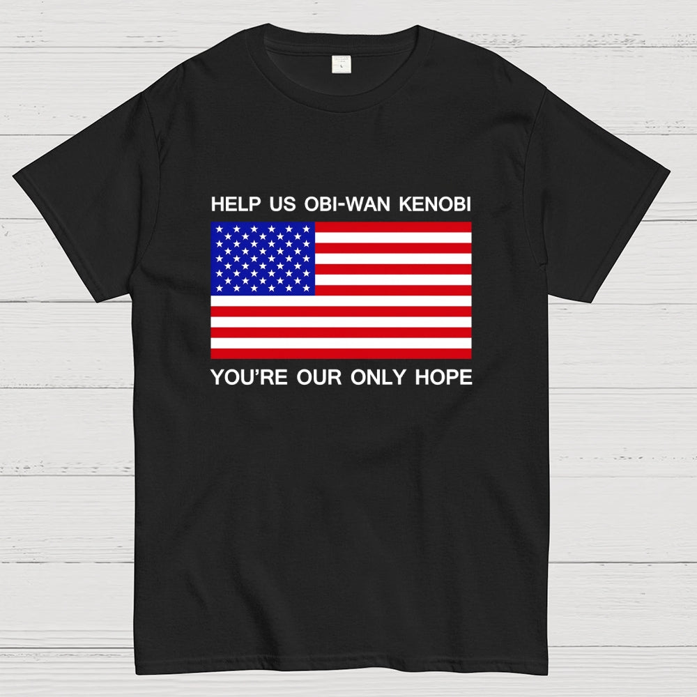 Help Us Obi-Wan  T-Shirt