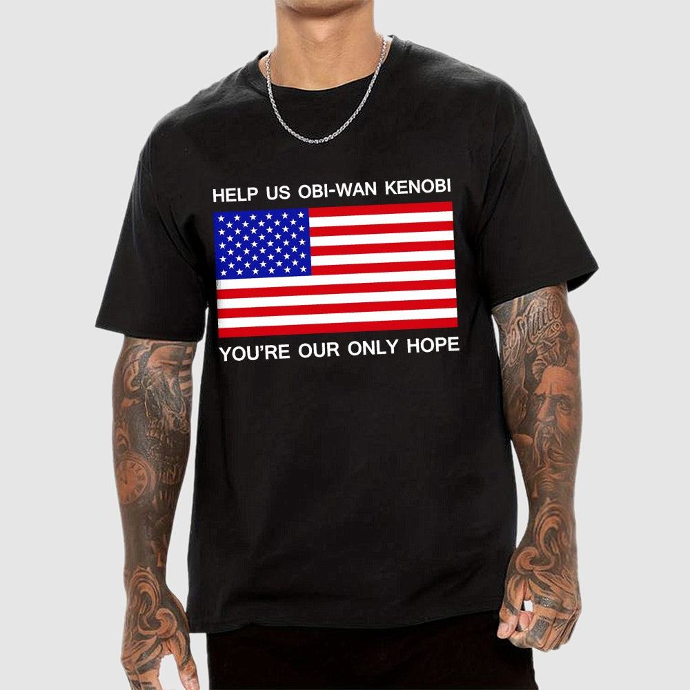 Help Us Obi-Wan  T-Shirt