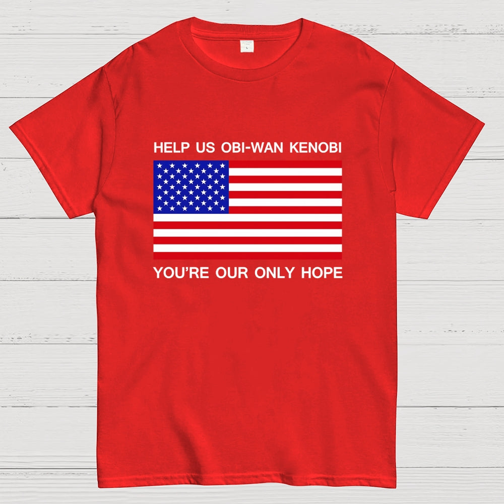 Help Us Obi-Wan  T-Shirt