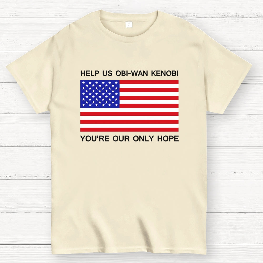 Help Us Obi-Wan  T-Shirt