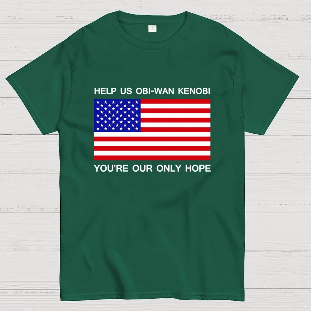 Help Us Obi-Wan  T-Shirt