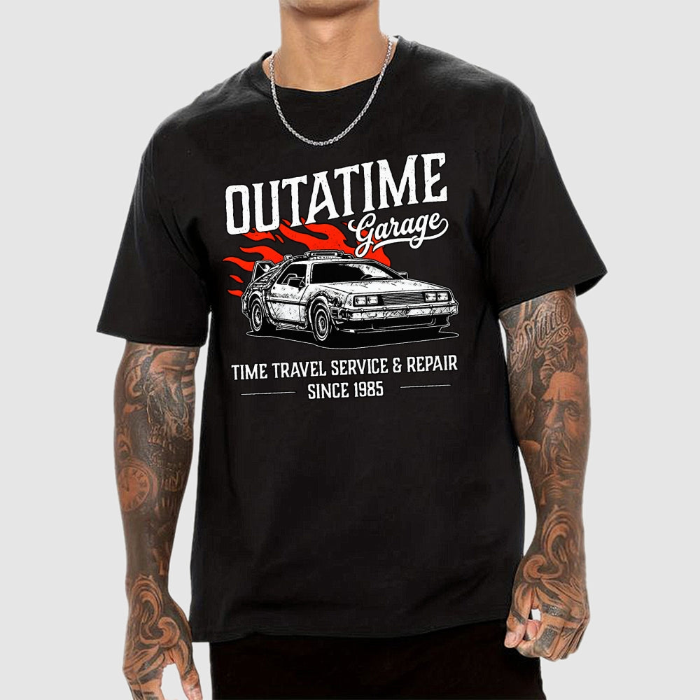 Outatime Garage  T-Shirt