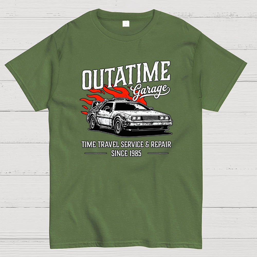 Outatime Garage  T-Shirt