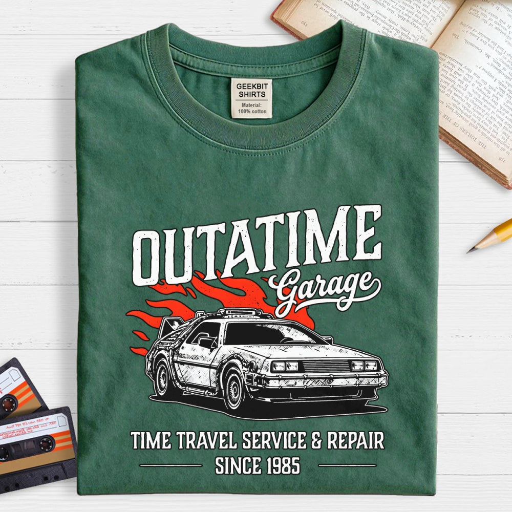 Outatime Garage  T-Shirt