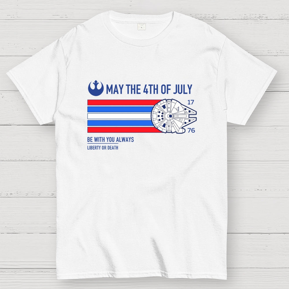 May The 4th Of July Art Print  T-Shirt
