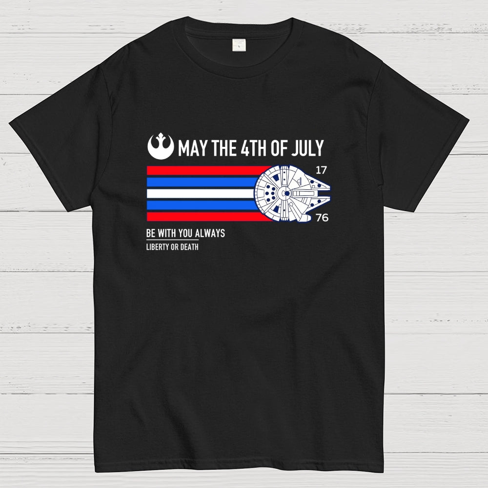 May The 4th Of July Art Print  T-Shirt