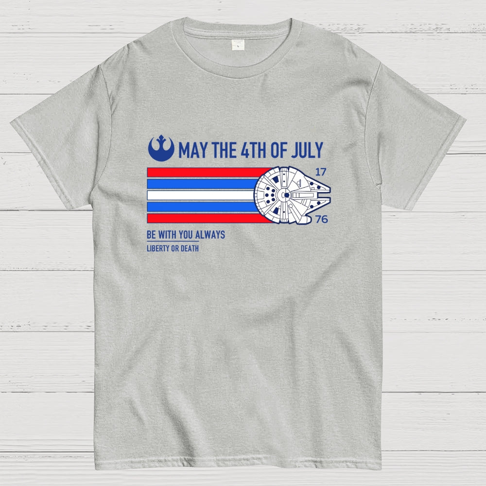 May The 4th Of July Art Print  T-Shirt