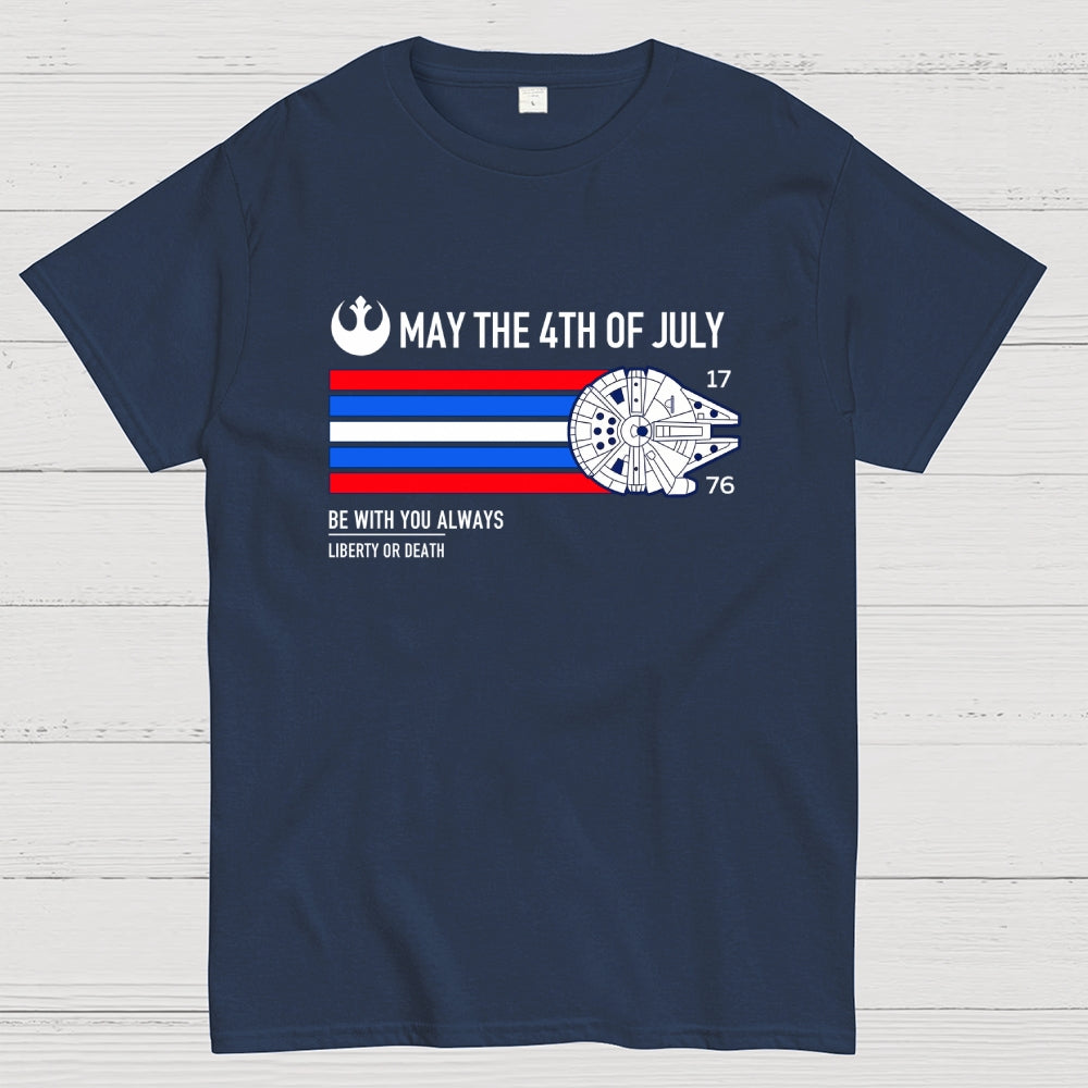 May The 4th Of July Art Print  T-Shirt