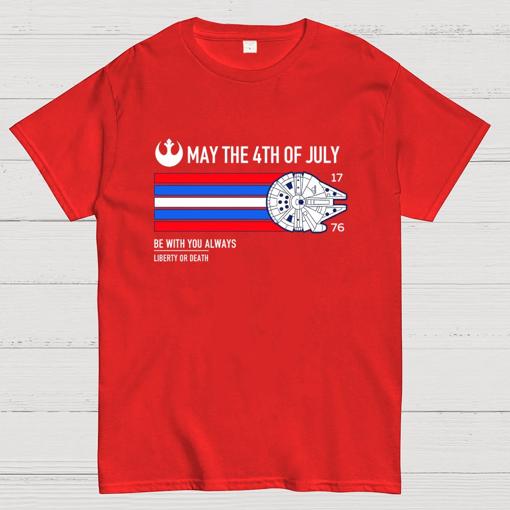 May The 4th Of July Art Print  T-Shirt