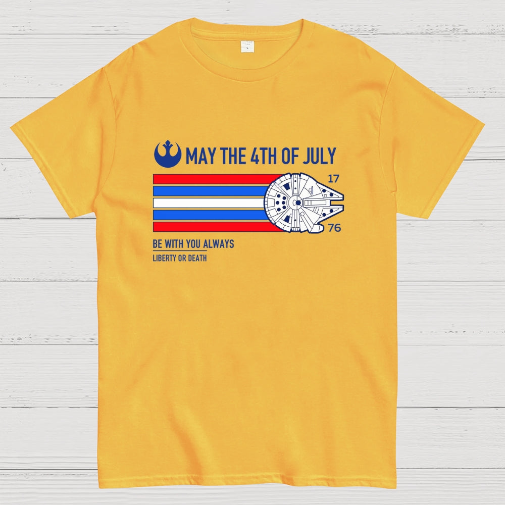 May The 4th Of July Art Print  T-Shirt