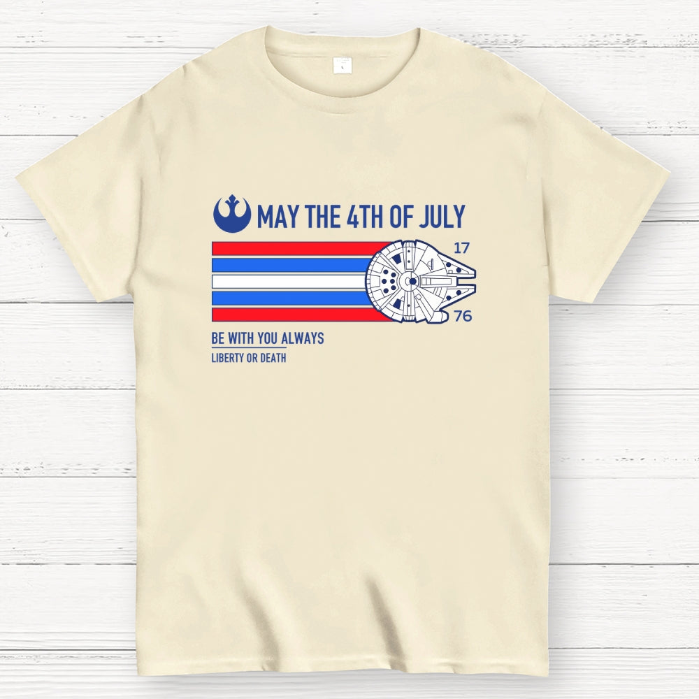 May The 4th Of July Art Print  T-Shirt