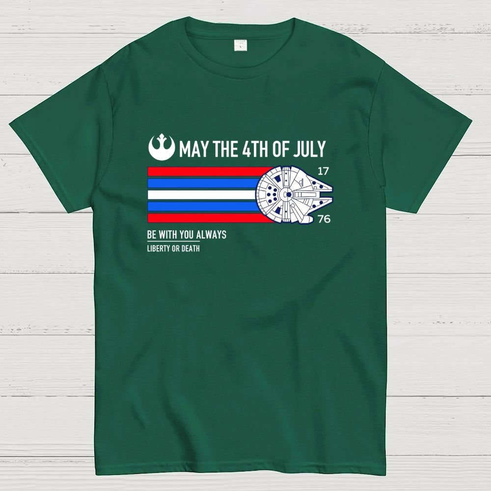 May The 4th Of July Art Print  T-Shirt